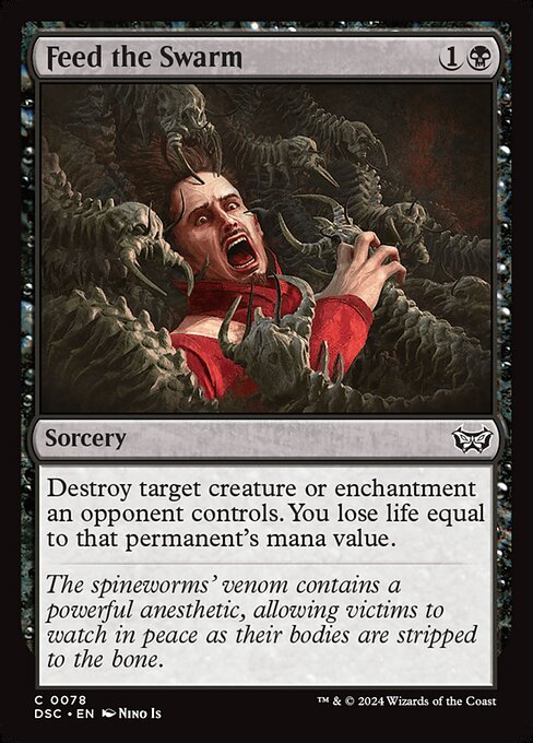 Feed the Swarm (78) [Duskmourn: House of Horror Commander]