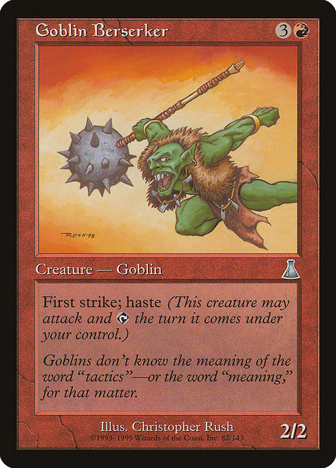 Goblin Berserker (82) [Urza's Destiny]