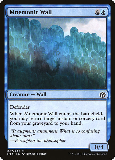 Mnemonic Wall (67) [Iconic Masters]
