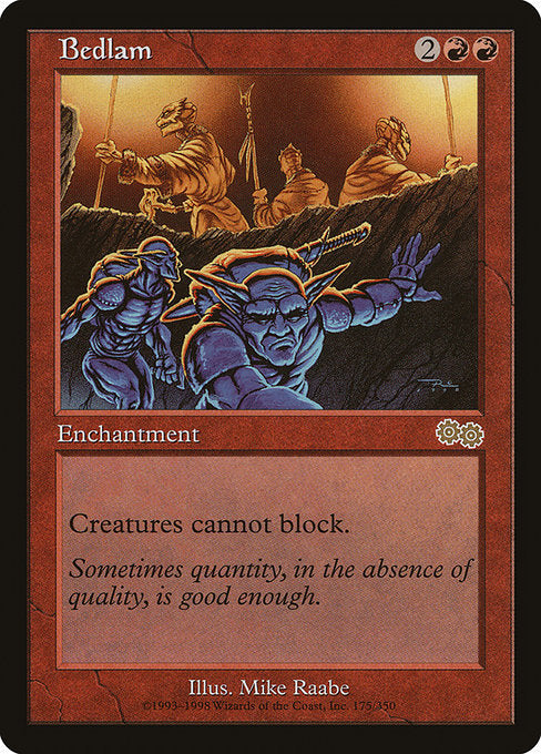 Bedlam (175) [Urza's Saga]