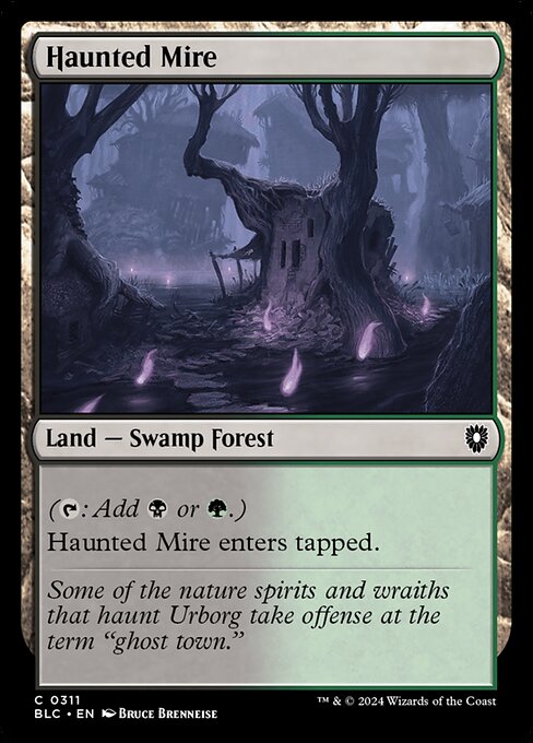 Haunted Mire (311) [Bloomburrow Commander]
