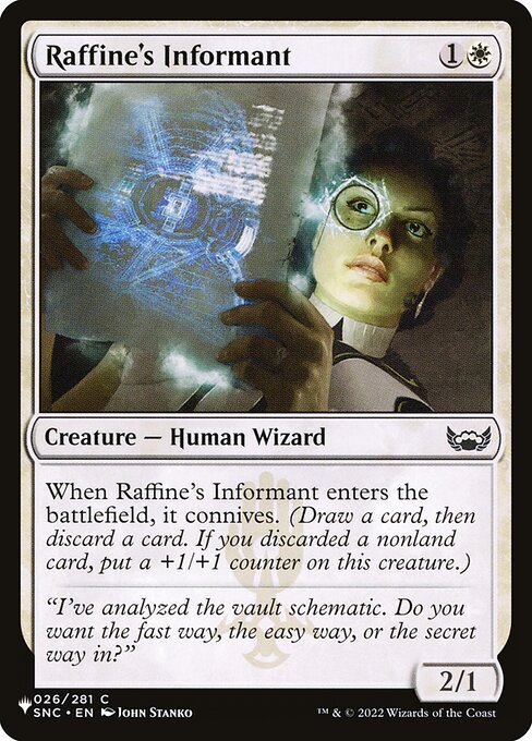 Raffine's Informant (SNC-26) [The List]