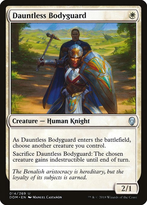 Dauntless Bodyguard (14) [Dominaria]