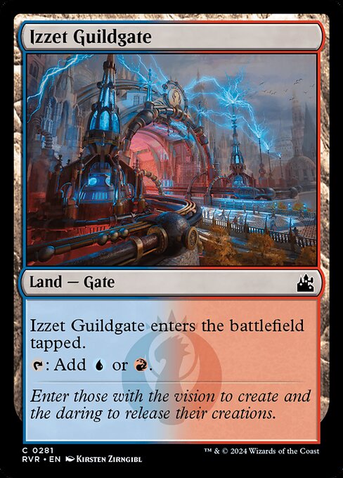 Izzet Guildgate (281) [Ravnica Remastered]