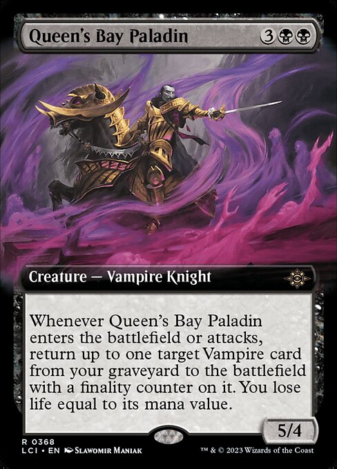 Queen's Bay Paladin (368) [The Lost Caverns of Ixalan] [Extended Art]