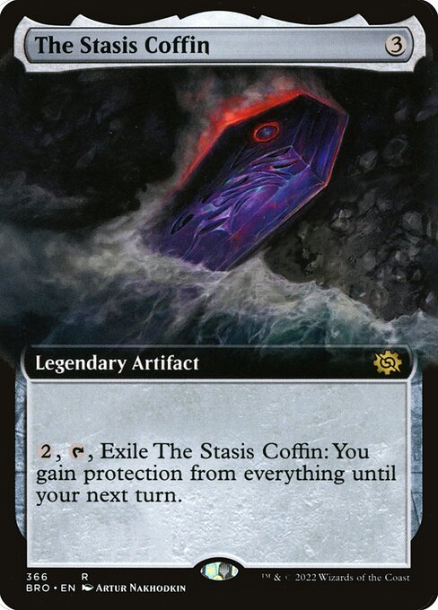 The Stasis Coffin (366) [The Brothers' War] [Extended Art]