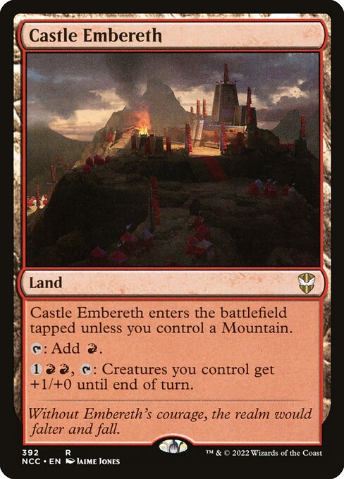 Castle Embereth (392) [New Capenna Commander]