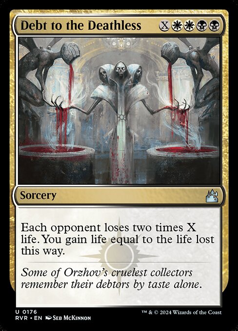 Debt to the Deathless (176) [Ravnica Remastered]