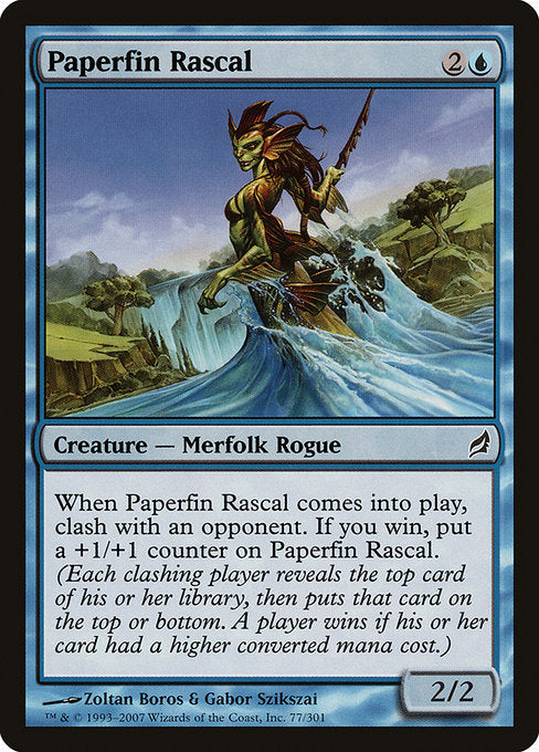 Paperfin Rascal (77) [Lorwyn]
