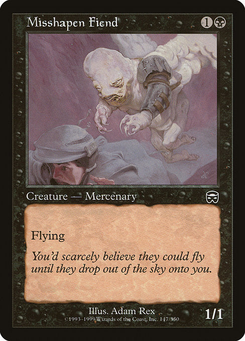 Misshapen Fiend (147) [Mercadian Masques]