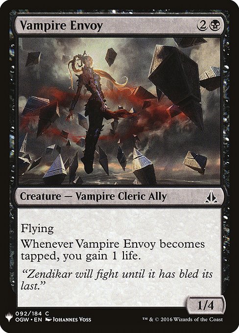 Vampire Envoy (OGW-92) [The List]