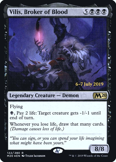 Vilis, Broker of Blood (122s) [Core Set 2020 Promos]
