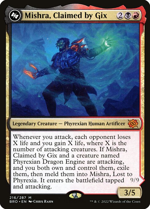 Mishra, Claimed by Gix (216) [The Brothers' War]