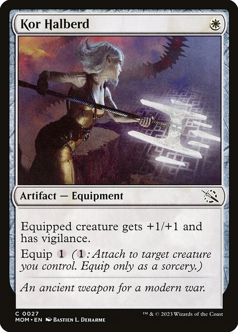 Kor Halberd (27) [March of the Machine]