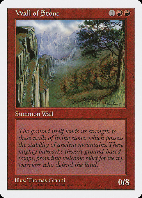 Wall of Stone (274) [Fifth Edition]