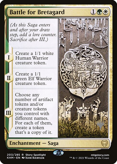 Battle for Bretagard (203p) [Kaldheim Promos]