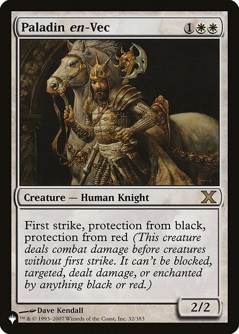 Paladin en-Vec (10E-32) [The List]