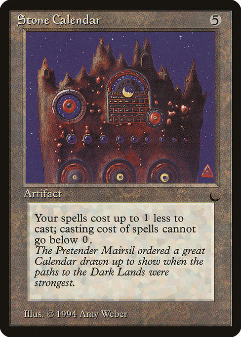 Stone Calendar (111) [The Dark]