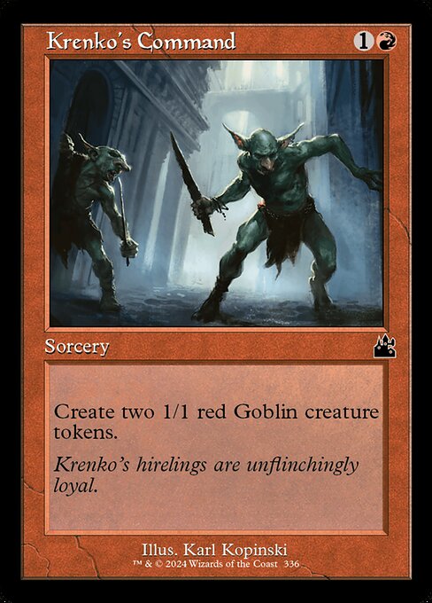 Krenko's Command (336) [Ravnica Remastered]