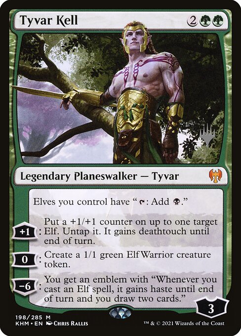 Tyvar Kell (198p) [Kaldheim Promos]