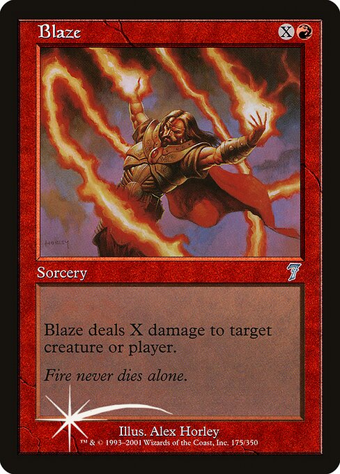 Blaze (175★) [Seventh Edition]