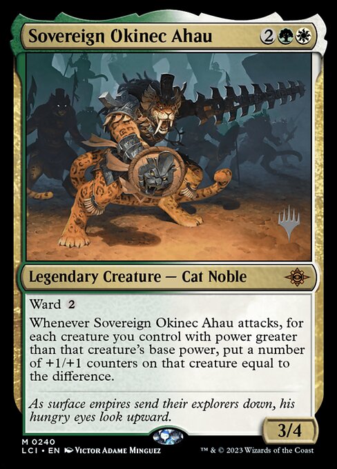 Sovereign Okinec Ahau (240p) [The Lost Caverns of Ixalan Promos]