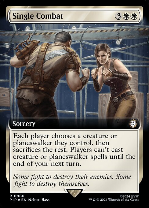 Single Combat (986) [Fallout] [Extended Art]