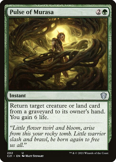 Pulse of Murasa (202) [Commander 2021]