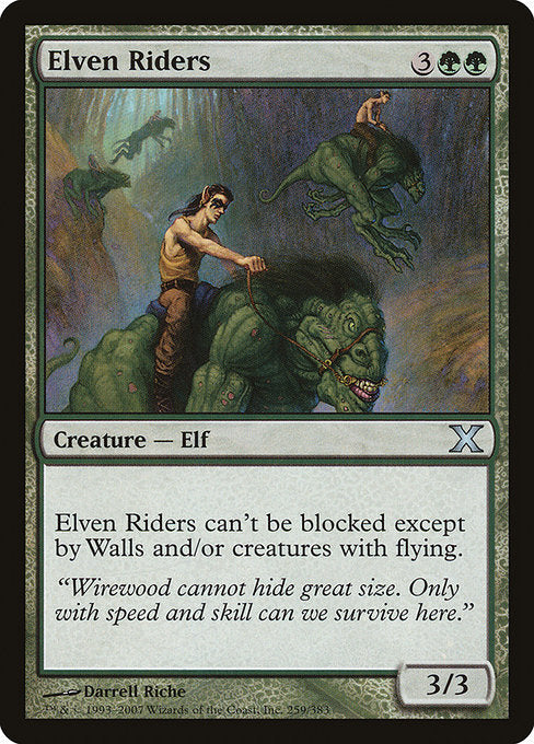 Elven Riders (259) [Tenth Edition]