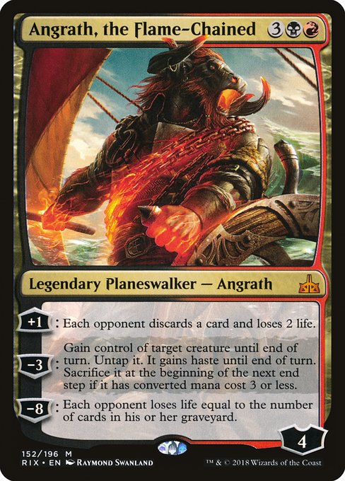 Angrath, the Flame-Chained (152) [Rivals of Ixalan]