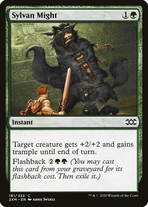 Sylvan Might (181) [Double Masters]