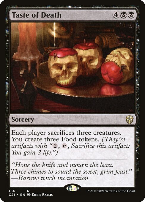 Taste of Death (156) [Commander 2021]
