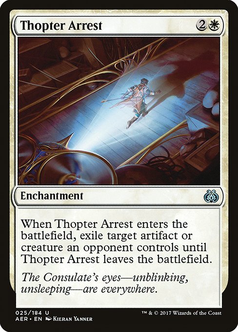 Thopter Arrest (25) [Aether Revolt]