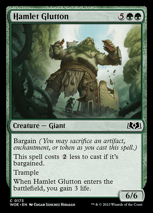 Hamlet Glutton (173) [Wilds of Eldraine]
