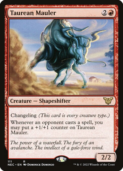 Taurean Mauler (111) [Neon Dynasty Commander]