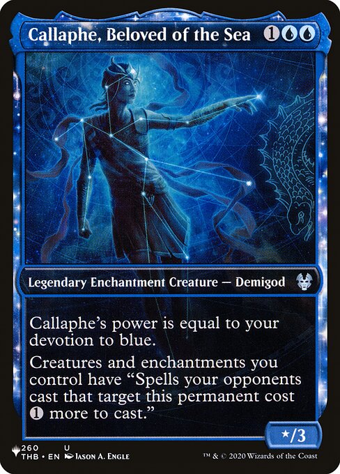 Callaphe, Beloved of the Sea (THB-260) [The List] [Showcase]