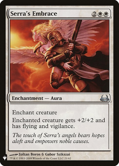 Serra's Embrace (DDC-21) [The List]