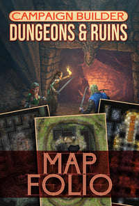 D&D 5E Campaign Builder: Dungeons and Ruins Map Folio image 0