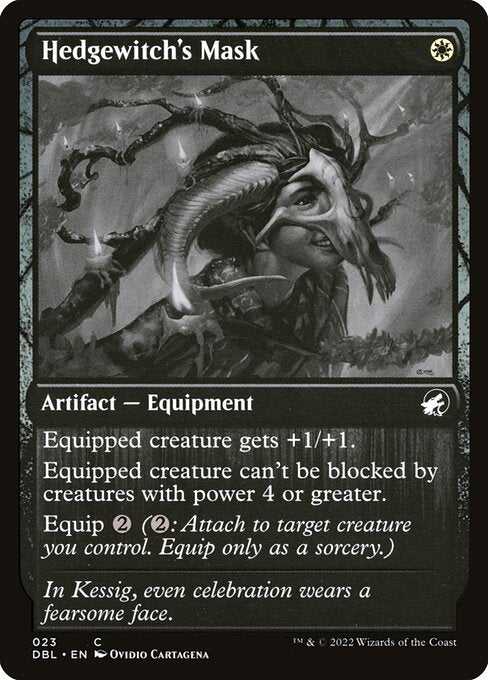 Hedgewitch's Mask (23) [Innistrad: Double Feature]