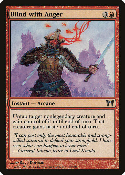 Blind with Anger (158) [Champions of Kamigawa]