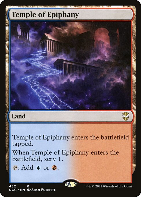 Temple of Epiphany (432) [New Capenna Commander]