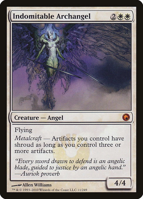 Indomitable Archangel (11) [Scars of Mirrodin]