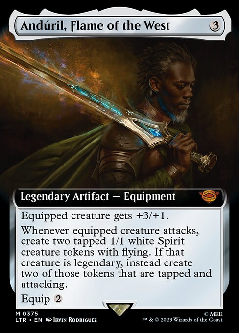 Andúril, Flame of the West (375) [The Lord of the Rings: Tales of Middle-earth] [Extended Art]