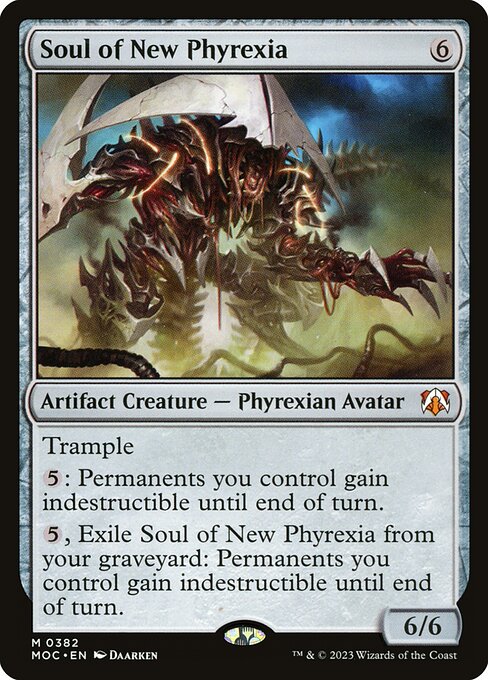 Soul of New Phyrexia (382) [March of the Machine Commander]