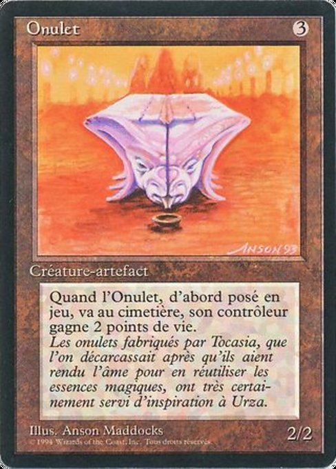 Onulet (269) [Foreign Black Border]