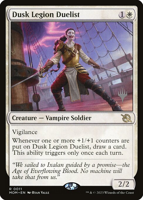 Dusk Legion Duelist (11p) [March of the Machine Promos]