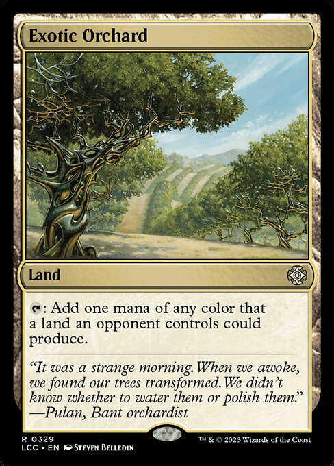 Exotic Orchard (329) [The Lost Caverns of Ixalan Commander]