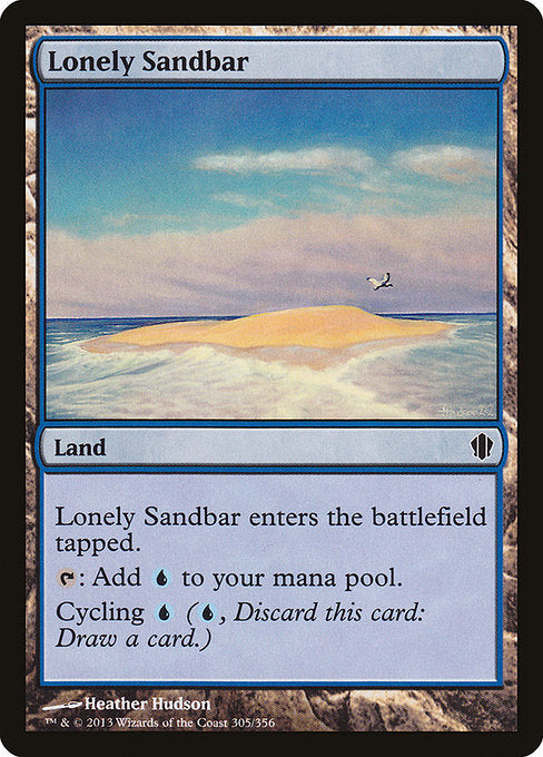 Lonely Sandbar (305) [Commander 2013]