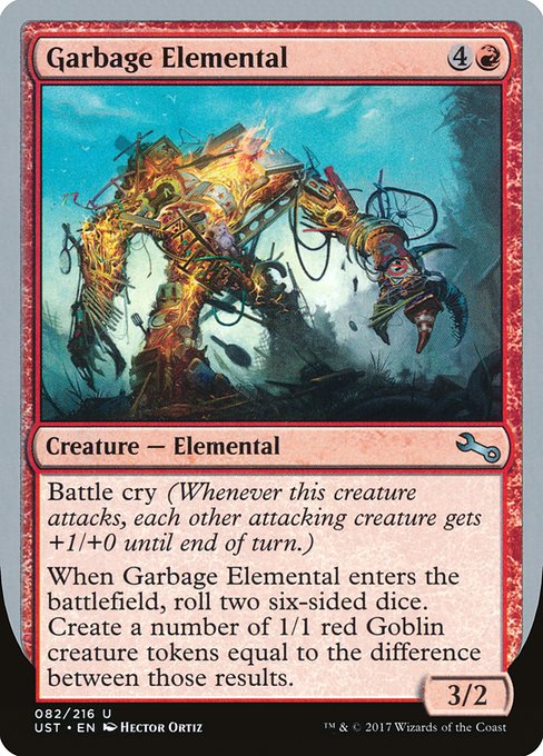 Garbage Elemental (82c) [Unstable]
