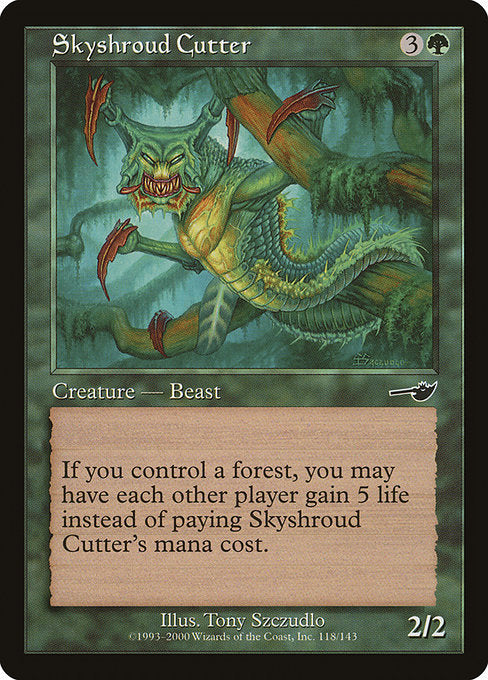 Skyshroud Cutter (118) [Nemesis]
